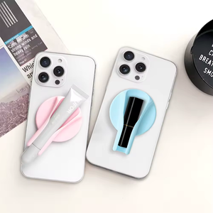 Soporte Magnético de Silicona para Labial y Brillo Labial, Adhesivo para Funda de Teléfono, Compatible con Rhode Peptide <span class=keywords><strong>iPhone</strong></span> 15 16, para Maquillaje y Lápiz Labial - Product Image 3