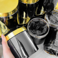 Savon Noir Africain Brut Végétalien Contrôle du Sébum Nettoyant Hydratant Peau Éclatante Savon Corporel Noir Fait Main
