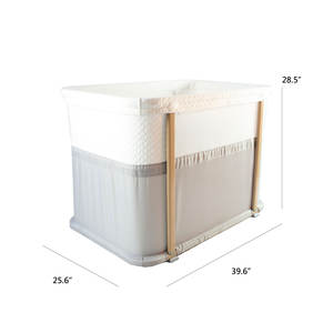 Cuna Transpirable para Bebé, Suministro Directo de Fábrica, Estilo Minimalista, Ajustable, para Edades de 0 a 3 Años - Product Image 2