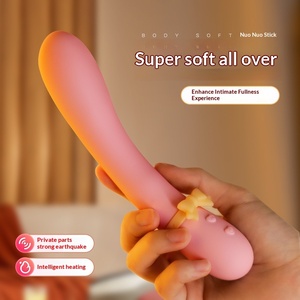 Vibrador de Barra Suave y Ceroso Macki Moon Rabbit con Función de Calentamiento y Silencio, para Masturbación Femenina, Artículos para Adultos - Product Image 3