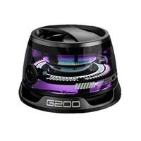 Mini-enceinte Bluetooth à aspiration magnétique G200 pour e-commerce transfrontalier, fabriquée en Chine, basses puissantes, éclairage ambiant coloré et vibrant