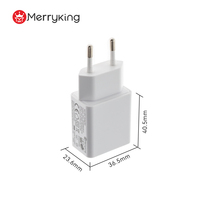 Certifié CE TUV GS RoHS 5V 0.5A 1A 1.5A 2A 2.1A 2.4A 2.5A USB-C Chargeur Type-c Adaptateur Chargeur pour Téléphone