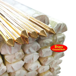 2025 vente chaude tige de terre haute performance bonne qualité cuivre collé tige de terre en laiton pour l'industrie de la construction - Product Image 1