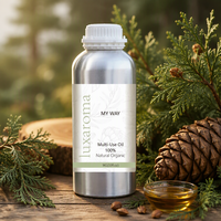Huile Essentielle de Cèdre Pure Luxaroma JL095 100% Naturelle en Gros pour Soins Quotidiens et Matériaux de Parfumerie