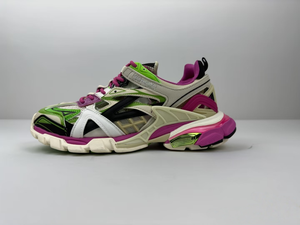 High-quality comfortable thick-soled walking shoes. Luxurious <b>white</b> and red velvet <b>heel</b> design. Thick-soled elevated casual shoe - Product Image 5