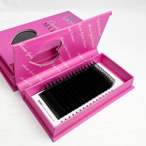 Abonnie Special Flare Lash <strong>C</strong> D <strong>Curl</strong> Volume Eyelash Extension 0.07Mm Black Cilia Silk Individual Lash Trays Wholesale Extension - Product Image 1