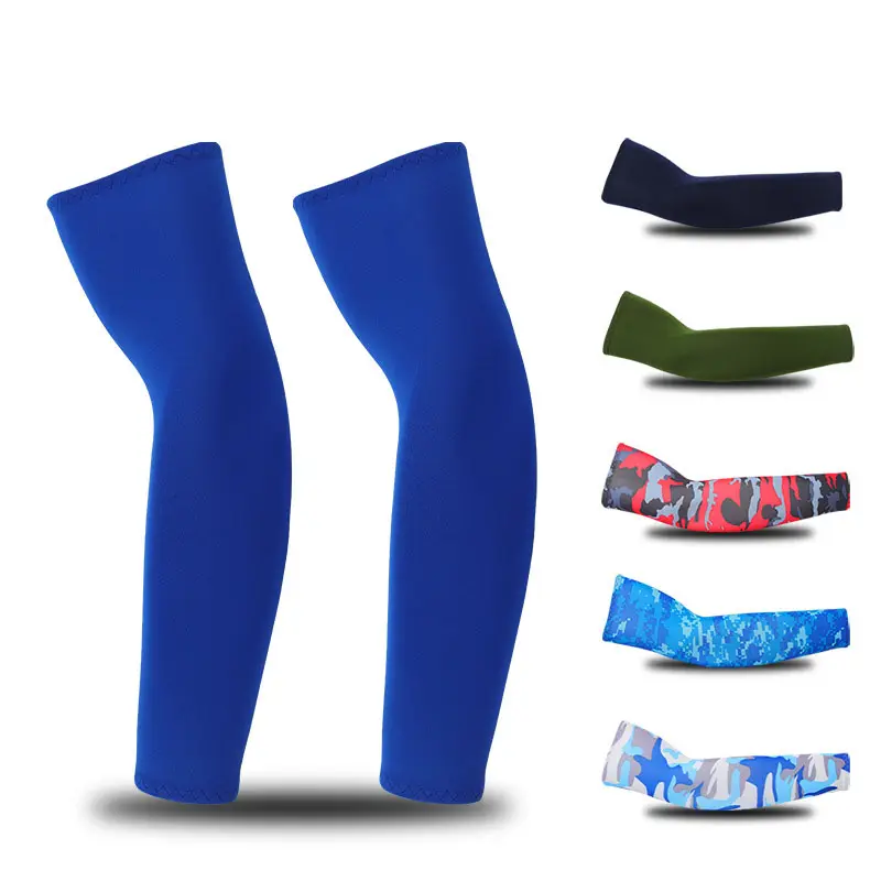 Outdoor Arm Sleeve Cycling Driving Cool Arm Sleeves UV Sun Proof Long Arm Covers Custom Logo