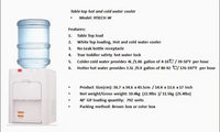 Distributeur d'eau froide électrique en acier inoxydable pour usage domestique