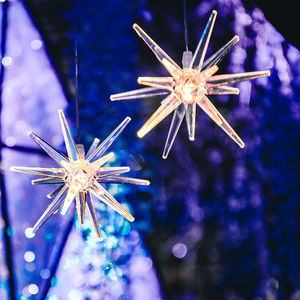 Nuovi oggetti <span class=keywords><strong>di</strong></span> scena personalizzati in fabbrica stelle marine luminose acriliche 10 teste <span class=keywords><strong>di</strong></span> ricci <span class=keywords><strong>di</strong></span> <span class=keywords><strong>mare</strong></span> lampadario luci decorative della fase dell'hotel. - Product Image 5