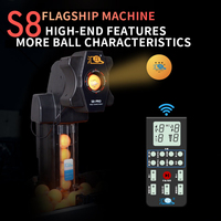 Robot de Tennis de Table Huipang S8-PRO Économique avec Filet et Autres Produits de Tennis de Table