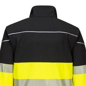Chaqueta Impermeable Reflectante de Alta Visibilidad para Trabajo Industrial Pesado - Product Image 4