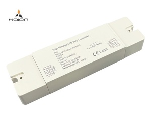 Controlador de tira LED de un solo color, atenuador LED inteligente inalámbrico de alto voltaje <span class=keywords><strong>RF</strong></span> 2.4G DHV001, 3 A, CA, CC, 110 - Product Image 1