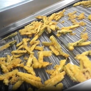 Máquina freidora de Gas completamente automática Industrial, fuente de energía eléctrica de nueva condición para freír patatas fritas, patatas fritas de plátano - Product Image 1