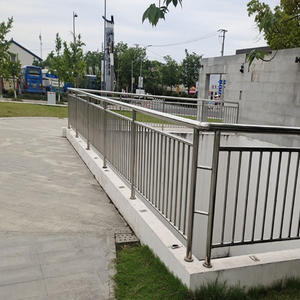 Villa House Hotel Luxus Einfaches freies Design Kunden spezifisches Metall-Edelstahl rohr geländer - Product Image 5