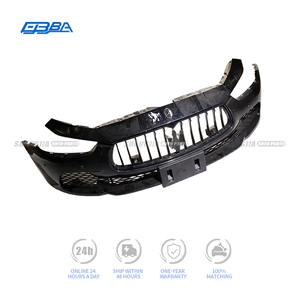 Phụ tùng thay thế quan trọng cho <span class=keywords><strong>Maserati</strong></span> Ghibli 2013-2017, cản trước nhựa đen bền lâu, mã OE 673001801 - Product Image 2