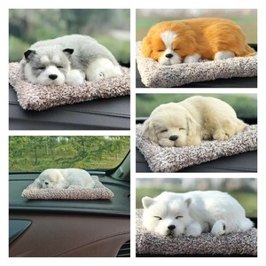 Décoration de voiture créative, jouet animal en peluche super doux, sac de charbon actif, désodorisant en charbon de bois simulé pour princesse, ornement - Product Image 3