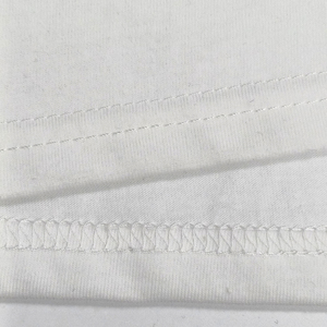 T-shirt unisexe en CVC 50% polyester 50% coton, col rond, tricoté, 180 g/m², séchage rapide, respirant, personnalisable en gros, haute qualité, pour hommes - Product Image 3