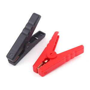 Vente en gros de pinces crocodiles en plastique dur de 150A, pinces de charge de batterie de secours pour voiture, pinces crocodiles ABS pour batterie. - Product Image 5