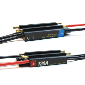 ESC Marino Sin Escobillas 30A, 50A, 70A, 90A, 120A, 200A 2-6S LiPo Programable a través de tarjeta de programación 2.6V - Product Image 5