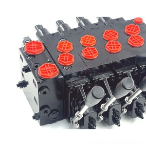 วาล์วควบคุมทิศทางไฮดรอลิกแบบหลายทาง HSDVG32 Proportional Multi Way Valve 140 ลิตร/นาที 350 บาร์ เกลียวใน G1/2 หกทาง - Product Image 4