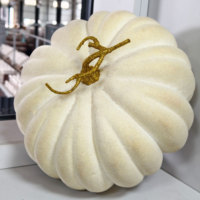 Décorations de table pour Thanksgiving et Halloween, ornements pour rebords de fenêtre, citrouilles artificielles en mousse pelucheuse