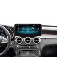 Lecteur d'autoradio Android 12.8 "Snapdragon 668s pour Mercedes Benz C GLC classe W204 W205 2015-2019 NTG5.0 Audio Gps Carplay Dsp