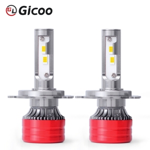 Gicoo F5 - Faros Delanteros LED para Automóvil, 60 W, H7, H11, 9005, 9006, H4, H13, 6500 K, Bombillas LED Canbus V13, 20000 lm, Luz Automotriz de Alta Potencia - Product Image 1