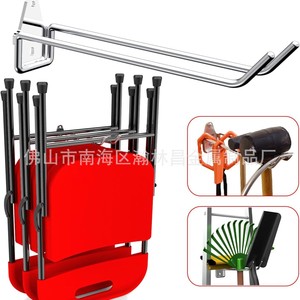 Stainless Steel 304 Garage <b>Hooks</b> Wall Mounted Heavy Duty Storage Rack For <b>Tools</b> And Miscellaneous Items - Product Image 4