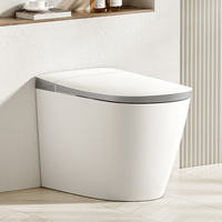 WC intelligent électrique automatique avec bidet intégré pour salle de bain, idéal pour hôtels et maisons