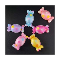 Breloques en résine Kawaii de 25 mm, cabochons en résine pour loisirs créatifs, breloques pour slime, miniatures alimentaires pour maisons de poupées