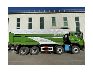 Nhiệm vụ nặng nề thiết kế 2 trục thủy lực Bán Phá Giá chuyển semitrailer tuqiang Trung Quốc thép ISO xe tải Trailer dầu diesel bán Trailer