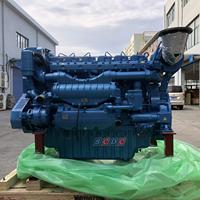 Moteur diesel marin SCDC Weichai Baudouin série 6M33 478 kW 650 ch 1500 tr/min 6M33C650-15 pour bateaux de pêche et navires de marchandises