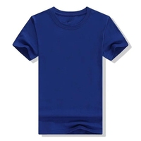 Camiseta Unisex Lisa de Algodón 100% Barata, Estilo Casual, con Logotipo Personalizado, al por Mayor