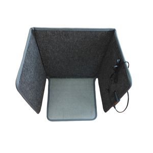 Calentador de Pies y Piernas Infrarrojo para Debajo del Escritorio, Panel <span class=keywords><strong>Calefactor</strong></span> de <span class=keywords><strong>Bajo</strong></span> <span class=keywords><strong>Consumo</strong></span> para Comodidad en el Hogar y la Oficina en Invierno - Product Image 1