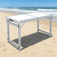 Table de pique-nique pliable portable de 6 pieds pour événements et locations – Banc de jardin pliable