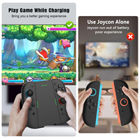Base de Carga para Control NS2 Switch 2, Soporte de Carga Dual de 2000 mAh con Cable de Carga USB-C y Luz LED