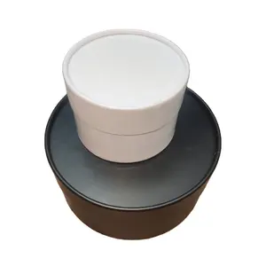 High Quality Luxury Cosmetic Grade Paper Cylinders Round Stand Cylinder Box Tubes for Party Cake Paper Packaging Jewelry Boxes