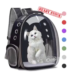 Geerduo Pet Dropshipping Airline Approved Wholesale Transparent Space Capsule Travel Pet Cat Carrier Backpack Bubble Bag