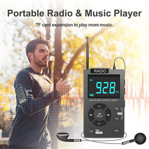 Miglior Walkman Digitale portatile Personal AM FM Radio multifunzione lettore <span class=keywords><strong>MP3</strong></span> Digitale - Product Image 6