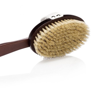 Wholesale OEM Custom Logo Long <strong>Handle</strong> Human Body <strong>Scrub</strong> <strong>Brush</strong> for Bath Provides Deep Cleansing and Comfortable Reach - Product Image 4