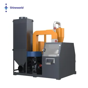 SHINEWORLD Recovery Separator Aluminum Cable Recovery Rice Making Machinecopper Cable Recycling Machine Copper Wire Granulator