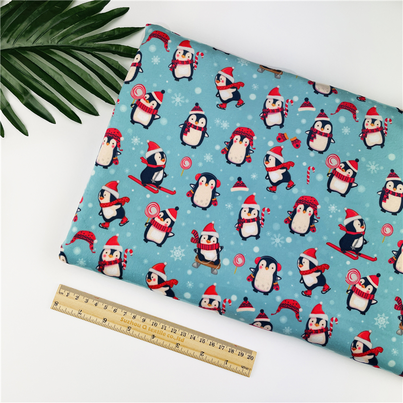 Double Sided Minky Custom Fleece Home Blanket fabric