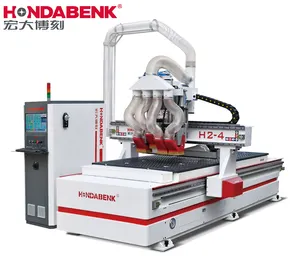 Good Price Pneumatic Knife Change CNC Router Four Heads Engraving machine CNC Woodworking machine from China manufacturer