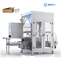 Machine d'emballage automatique de cartons par robot delta parallèle flexible