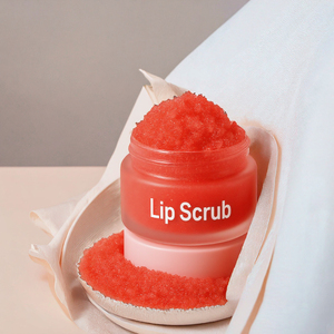 Exfoliante Labial Vegano Orgánico de Fresa Natural de Alta Calidad al por Mayor, Iluminador, Personalizado, Rosa, Exfoliante, Fabricante de Marca Privada - Product Image 3