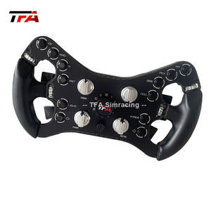 Roue de jeu universelle en fibre de carbone avec système de dégagement rapide et conception à 6 palettes compatibles avec les empattements MOZA/Thrustmaster/<span class=keywords><strong>Fanatec</strong></span> - Product Image 3