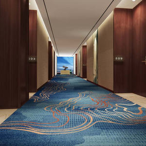 Decoración de alfombra Marina ecológica, rollos de Alfombra de pared a pared con estampado musulmán persa de casino para habitación de hotel - Product Image 3