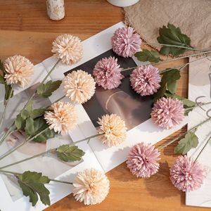 CallaFloral Artificial <b>Flower</b> Single Branch Brown Purple <b>Light</b> Brown Indoor Decor Wedding Decoration INS Style Craft - Product Image 2