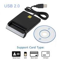 Lecteur de carte à puce du fabricant Writer Debit ATM Paiement SIM Chip ID USB Reader for Mobile POS