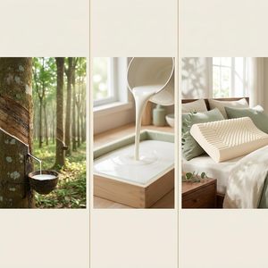 <span class=keywords><strong>Oreiller</strong></span> cervical en latex <span class=keywords><strong>naturel</strong></span>, design à double hauteur réversible, surface à nodules ronds, <span class=keywords><strong>oreiller</strong></span> ergonomique pour les dormeurs sur le côté et sur le dos - Product Image 6